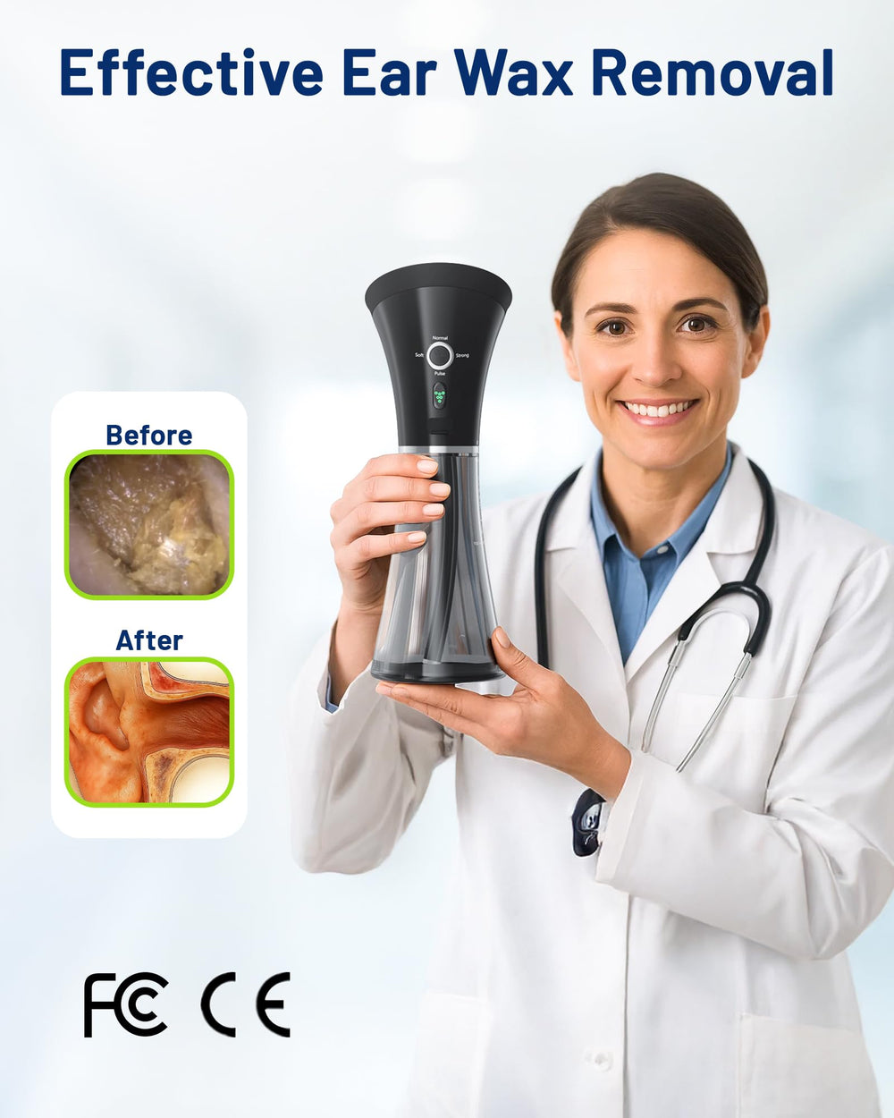 KAUGIC empaque abierto con accesorios incluidos para uso completo