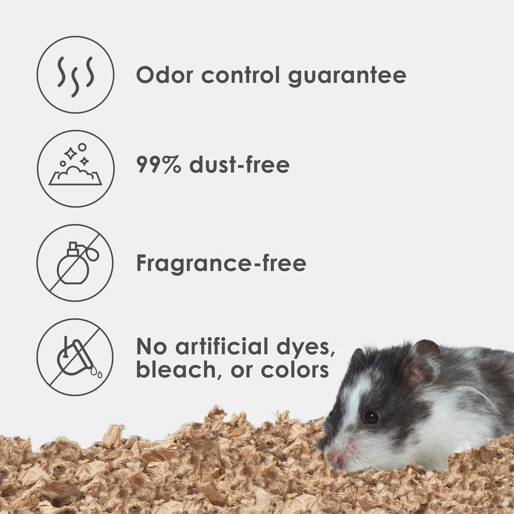 Kaytee demostración de absorción mostrando líquido retenido y control de humedad