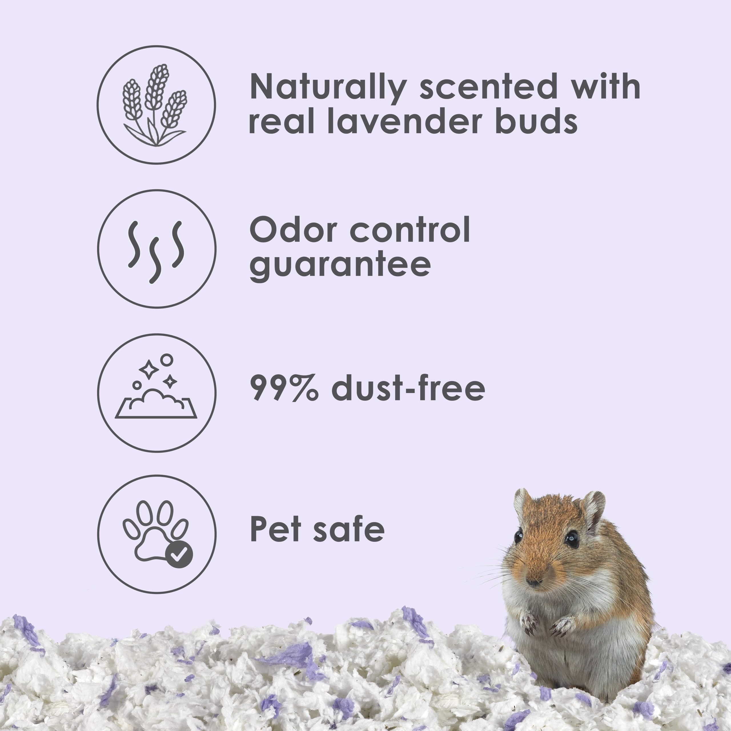 Kaytee brotes de lavanda reales que aportan aroma natural