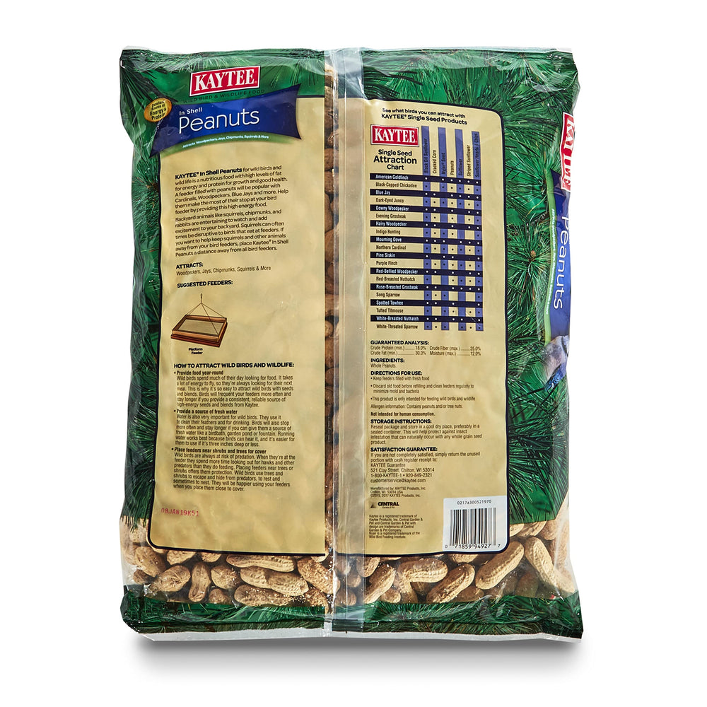 Kaytee close-up of peanut shells highlighting natural texture and freshness