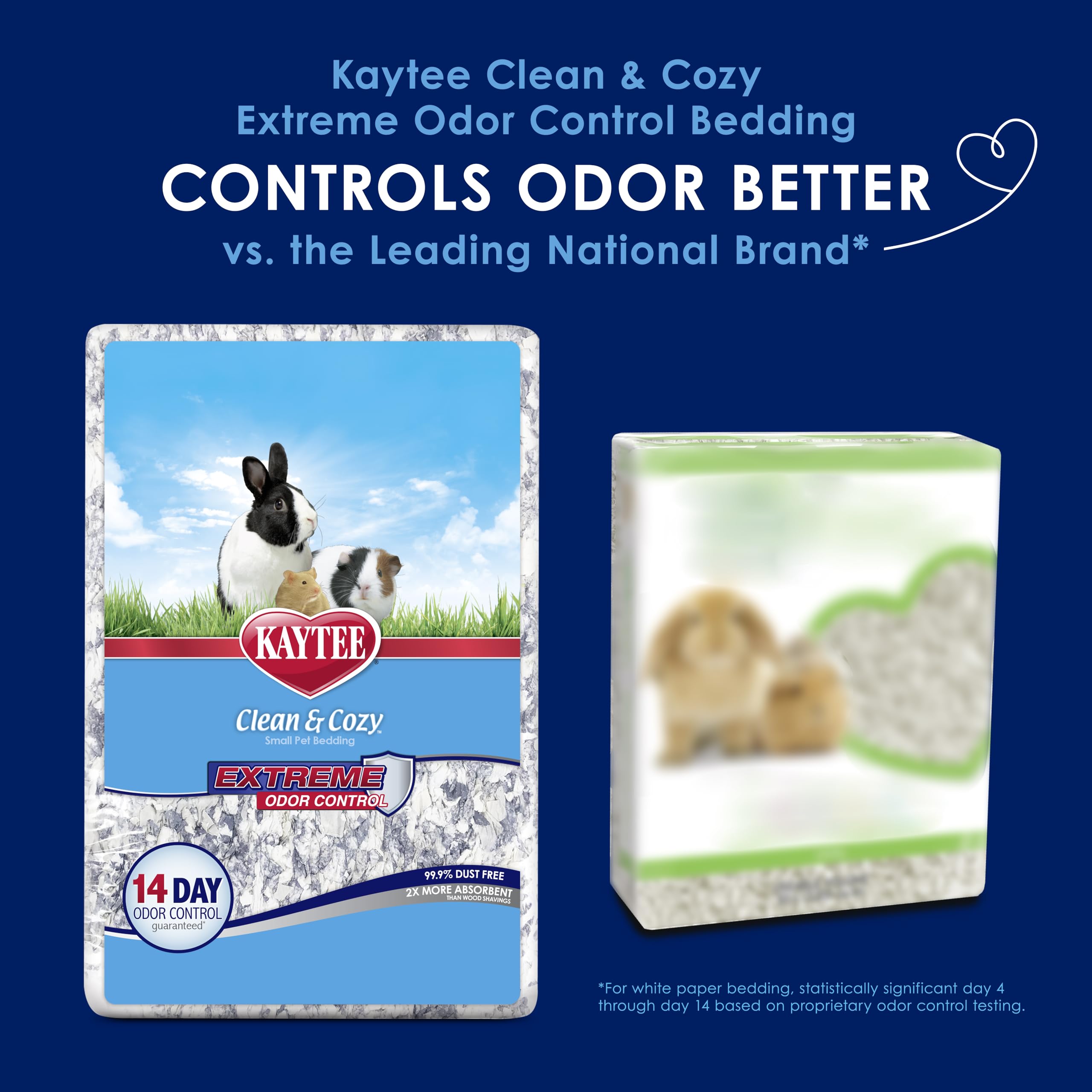 Kaytee detalle de textura del papel suave y cómodo para patas