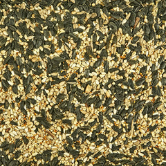 Kaytee primer plano de semillas que muestra variedad y calidad