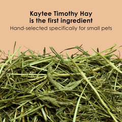 Kaytee heno timothy primer plano que aporta fibra natural