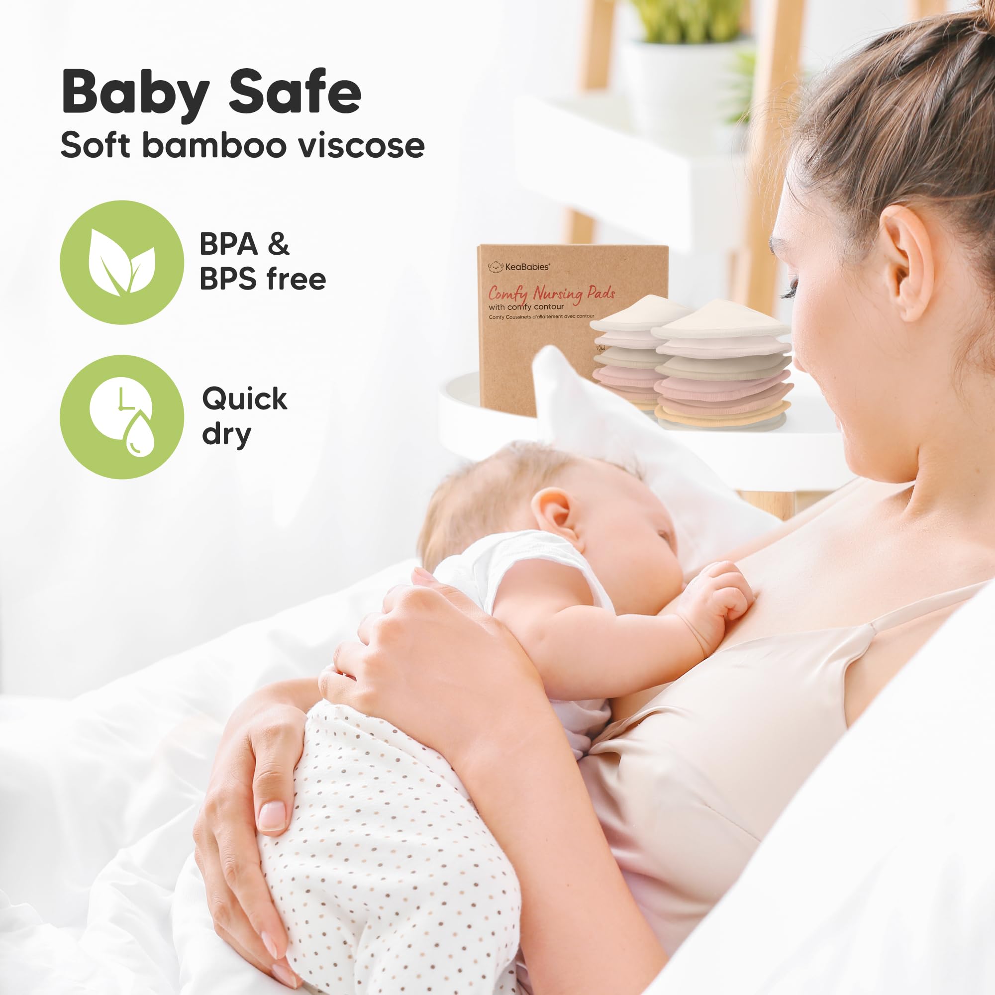 KeaBabies bolsa para lavado y bolsa impermeable, facilita el cuidado diario
