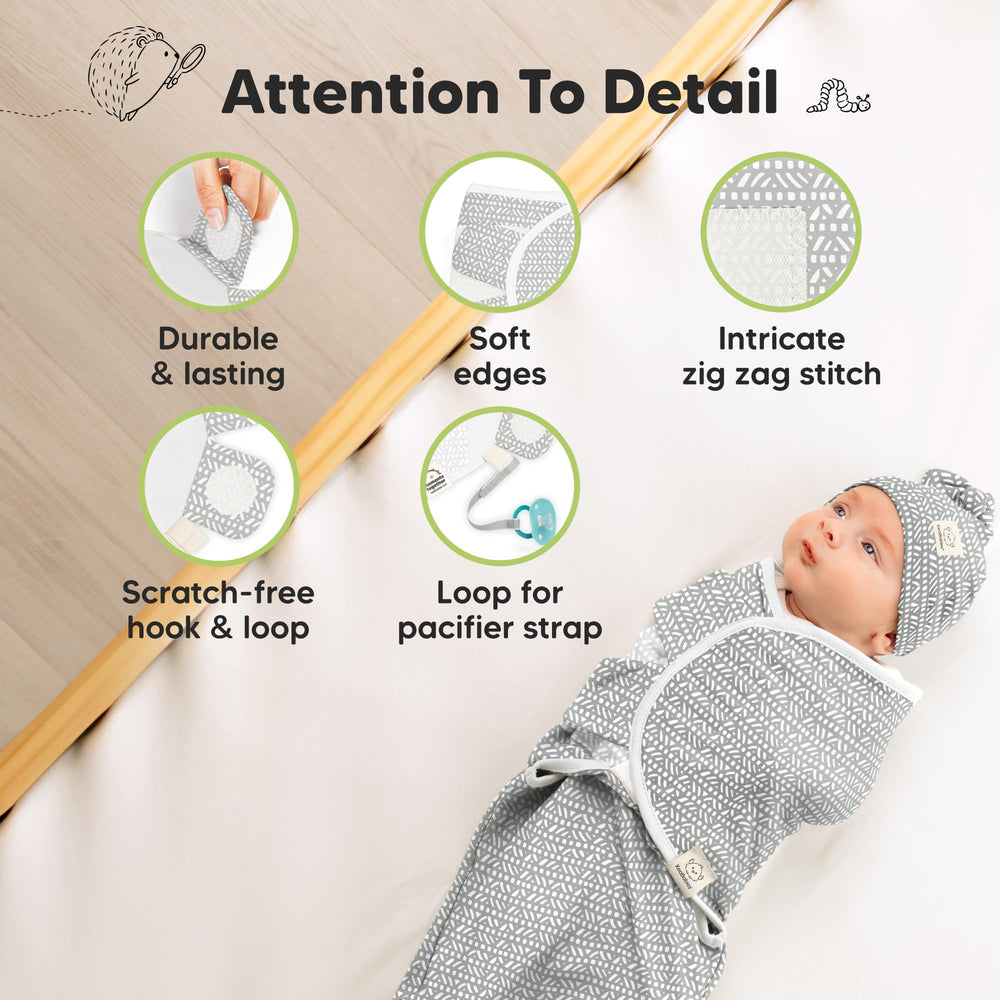 KeaBabies breathable knit close-up illustrating temperature-regulating fabric
