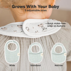 KeaBabies broches ajustables sin níquel para diferentes tallas