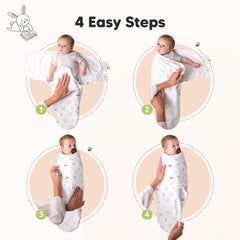 KeaBabies hook-and-loop fastener detail providing secure, scratch-proof closure