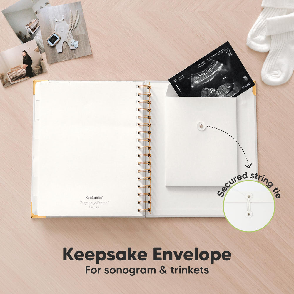 KeaBabies espacio para fotos y notas que facilita crear un álbum