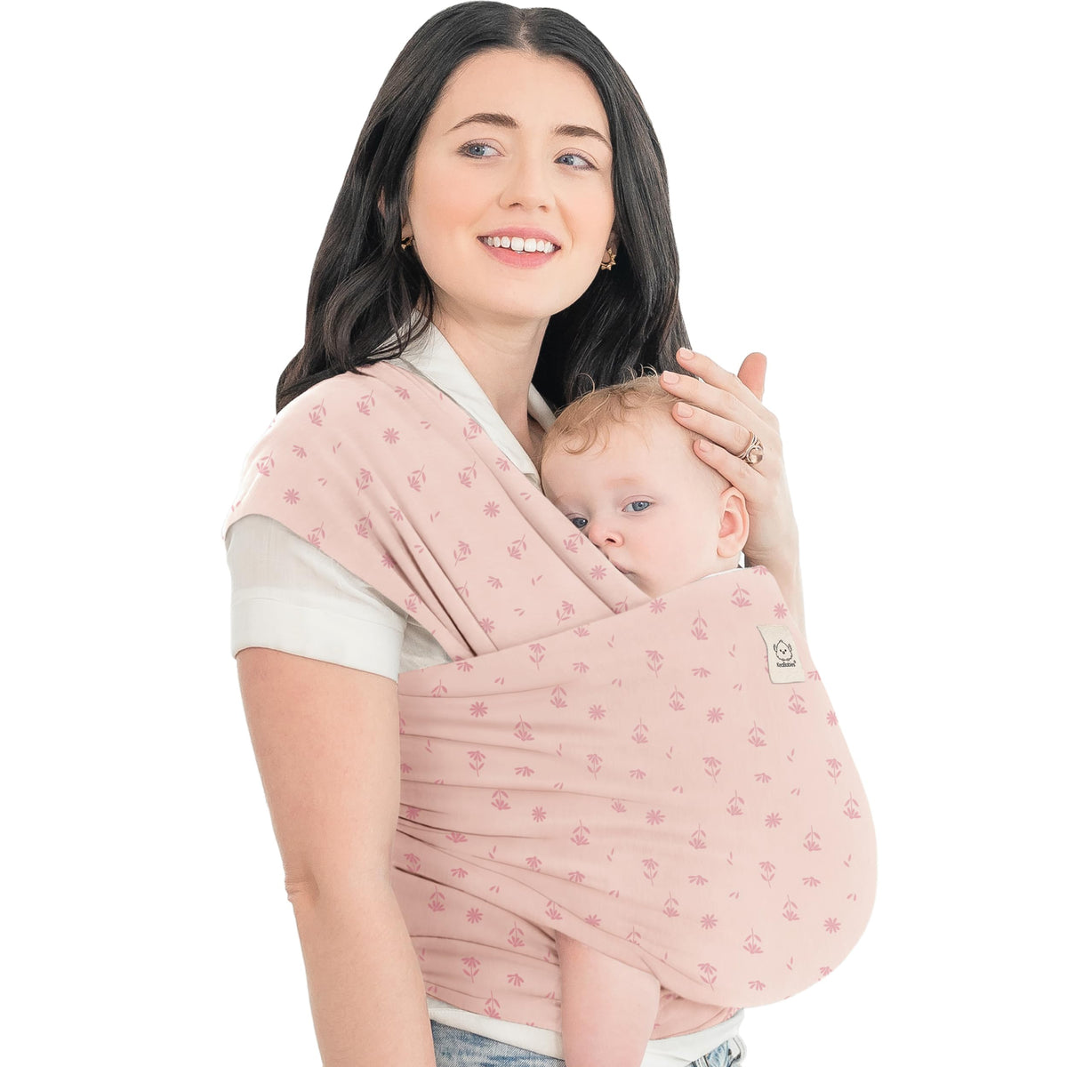 KeaBabies embalaje frontal rosa daisies mostrando diseño estético y beneficios