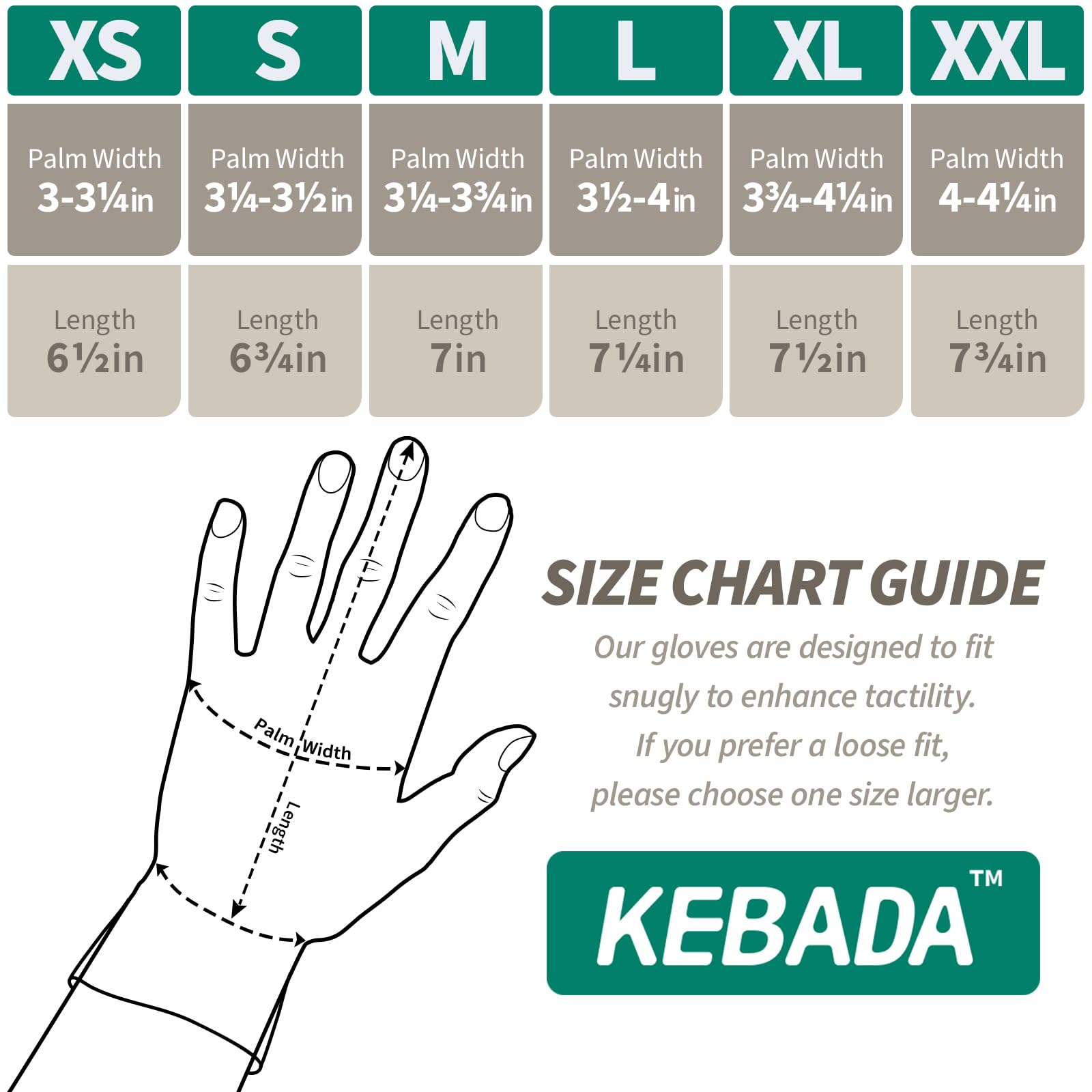Kebada close-up del tejido transpirable que mantiene manos frescas