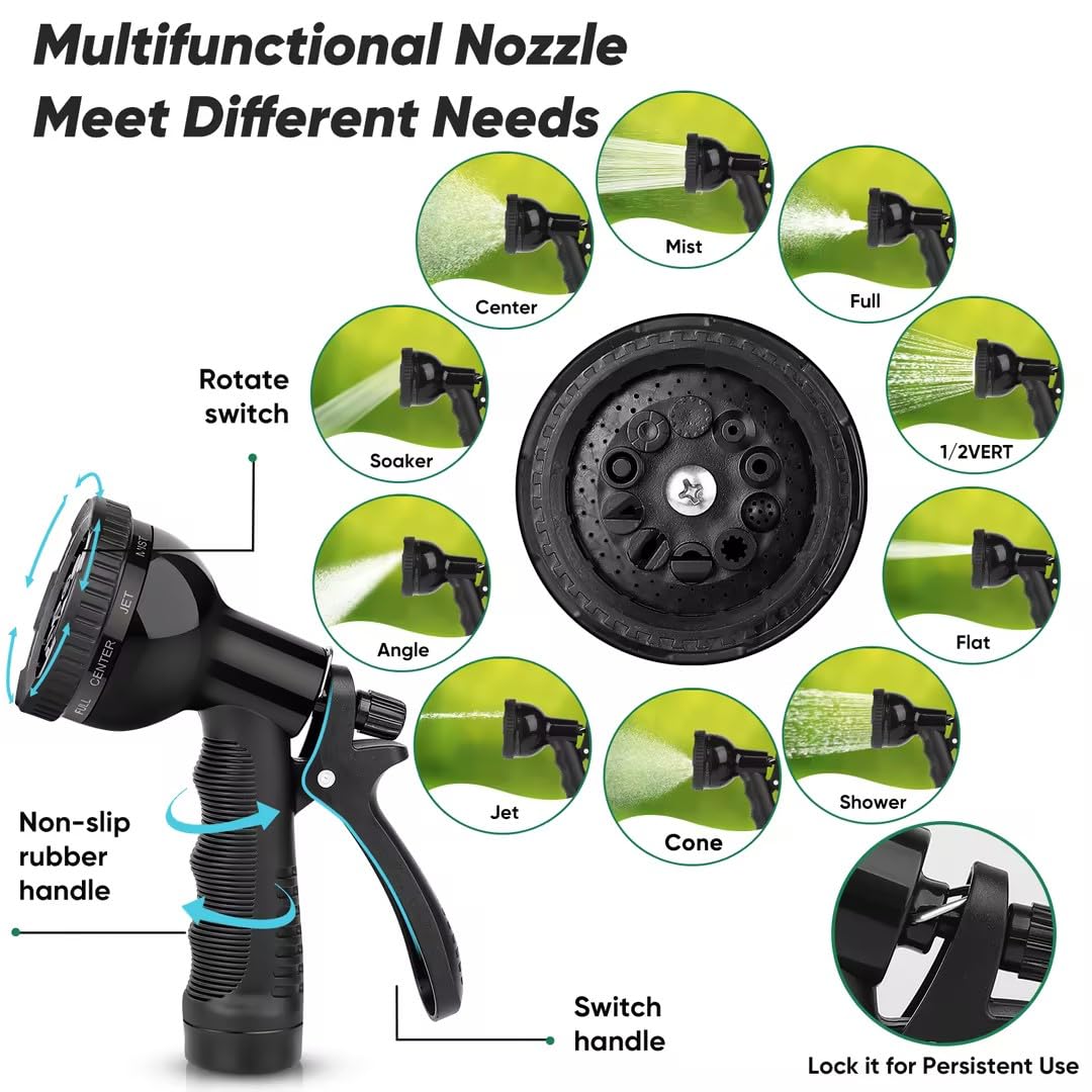Kebose conjunto de 10 boquillas y conectores con gomas anti-fuga para control