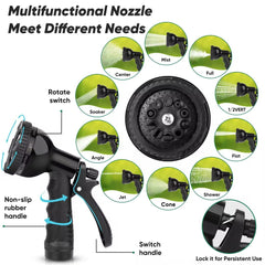 Kebose conjunto de 10 boquillas y conectores con gomas anti-fuga para control