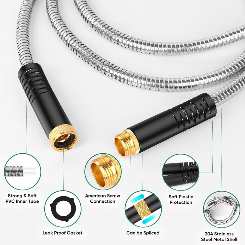 Kebose mango antideslizante con grip que mejora el control durante el riego