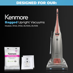 Kenmore detalle de la media HEPA ilustrando captura de partículas finas