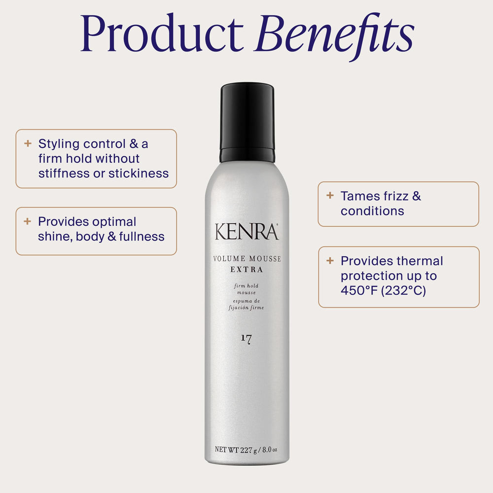 Kenra dispensador con textura para aplicar volumen y control