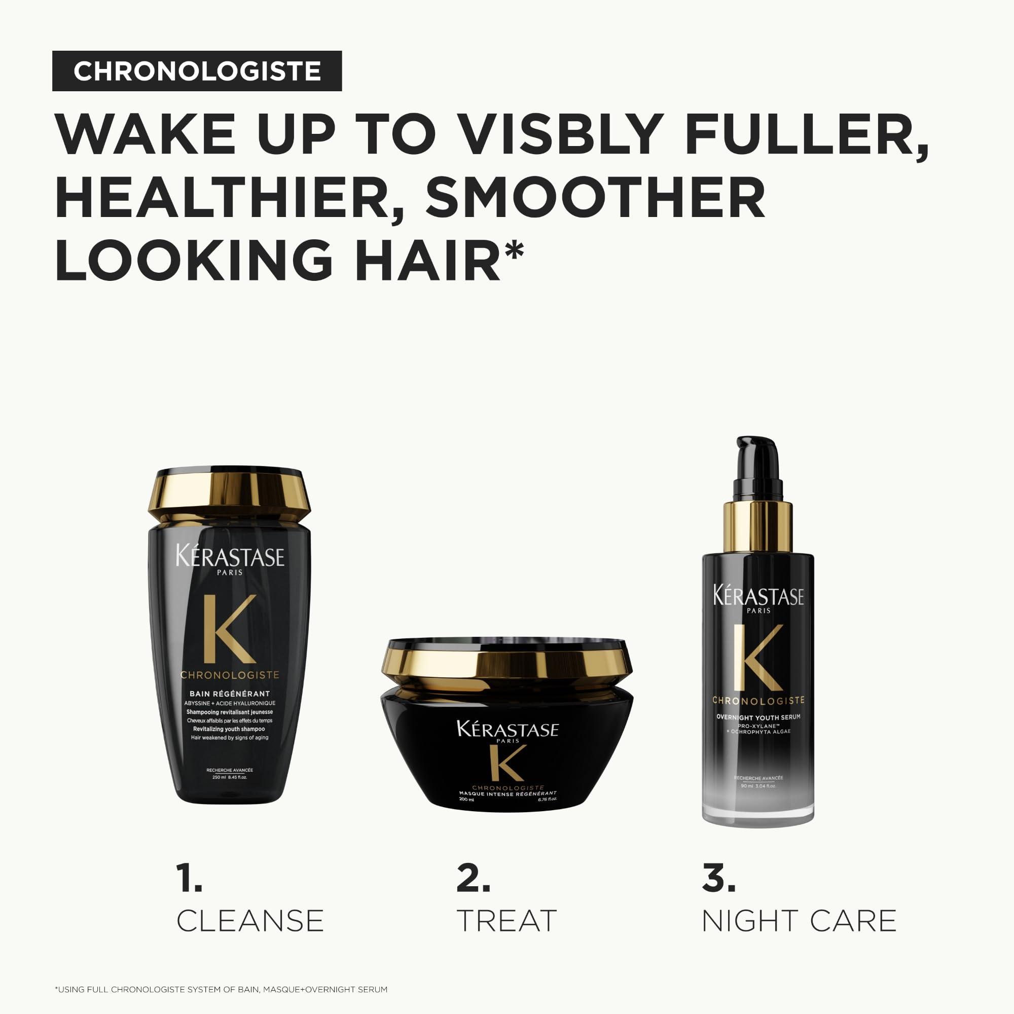 KÉRASTASE mascarilla abierta mostrando consistencia densa y nutritiva