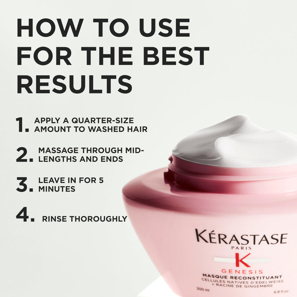 KÉRASTASE cabello largo tras uso, menor rotura y mejor suavidad