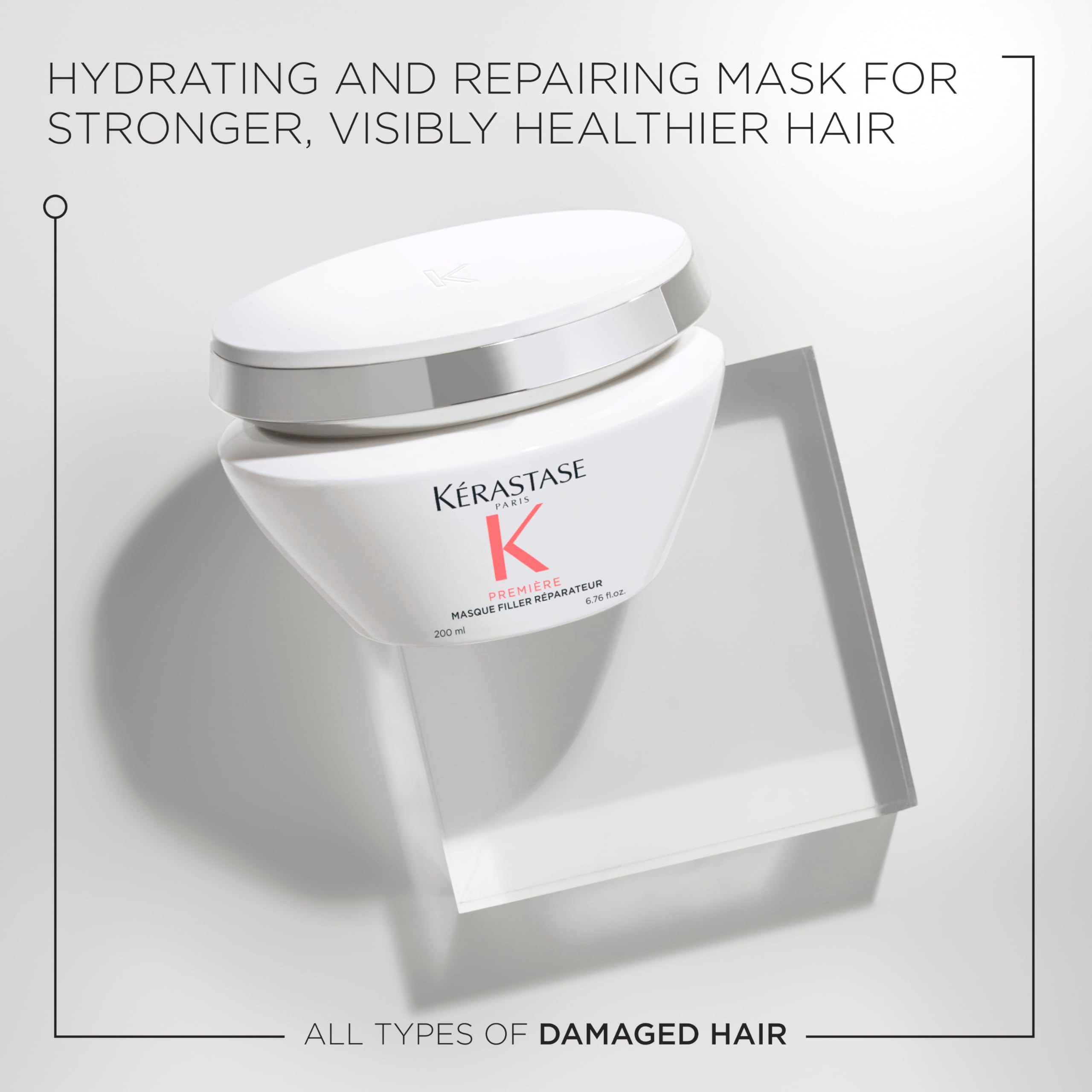 KÉRASTASE open jar texture highlighting creamy restorative formula