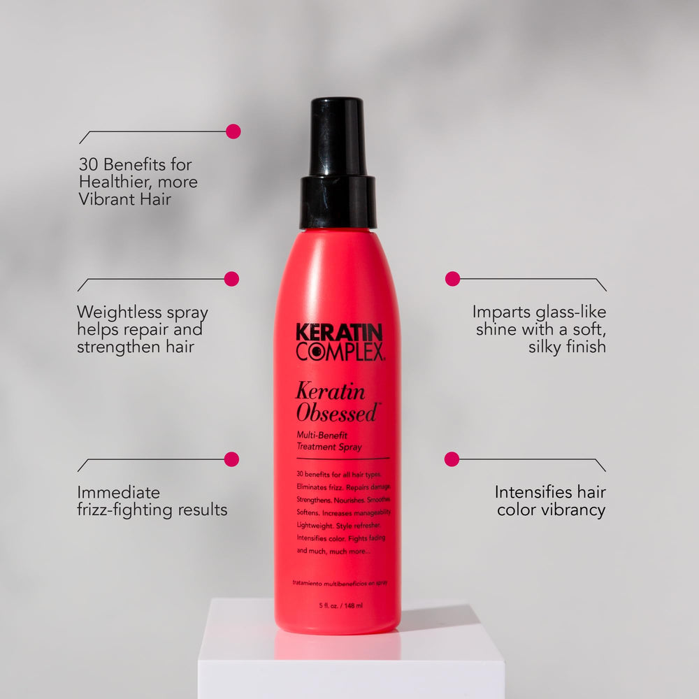 Keratin Complex detalle de boquilla fácil de rociar y aplicación precisa