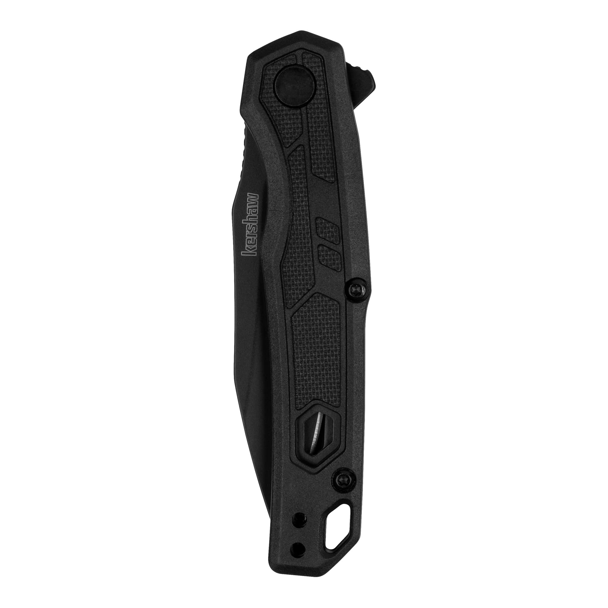 Kershaw Appa en mano para comparar tamaño, compacto y ligero