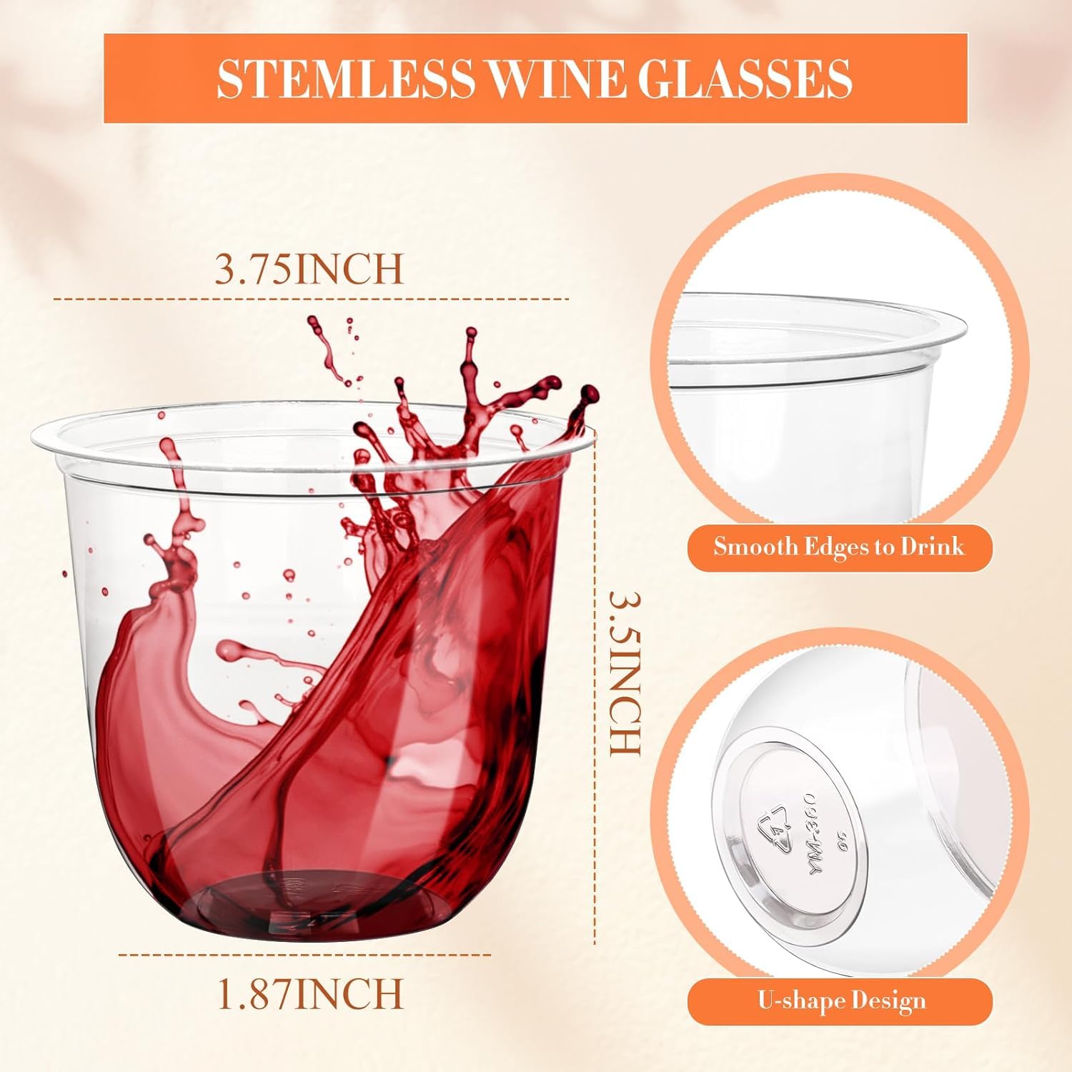 KesaPlan vaso lleno de cóctel transparente realzando colores y capas