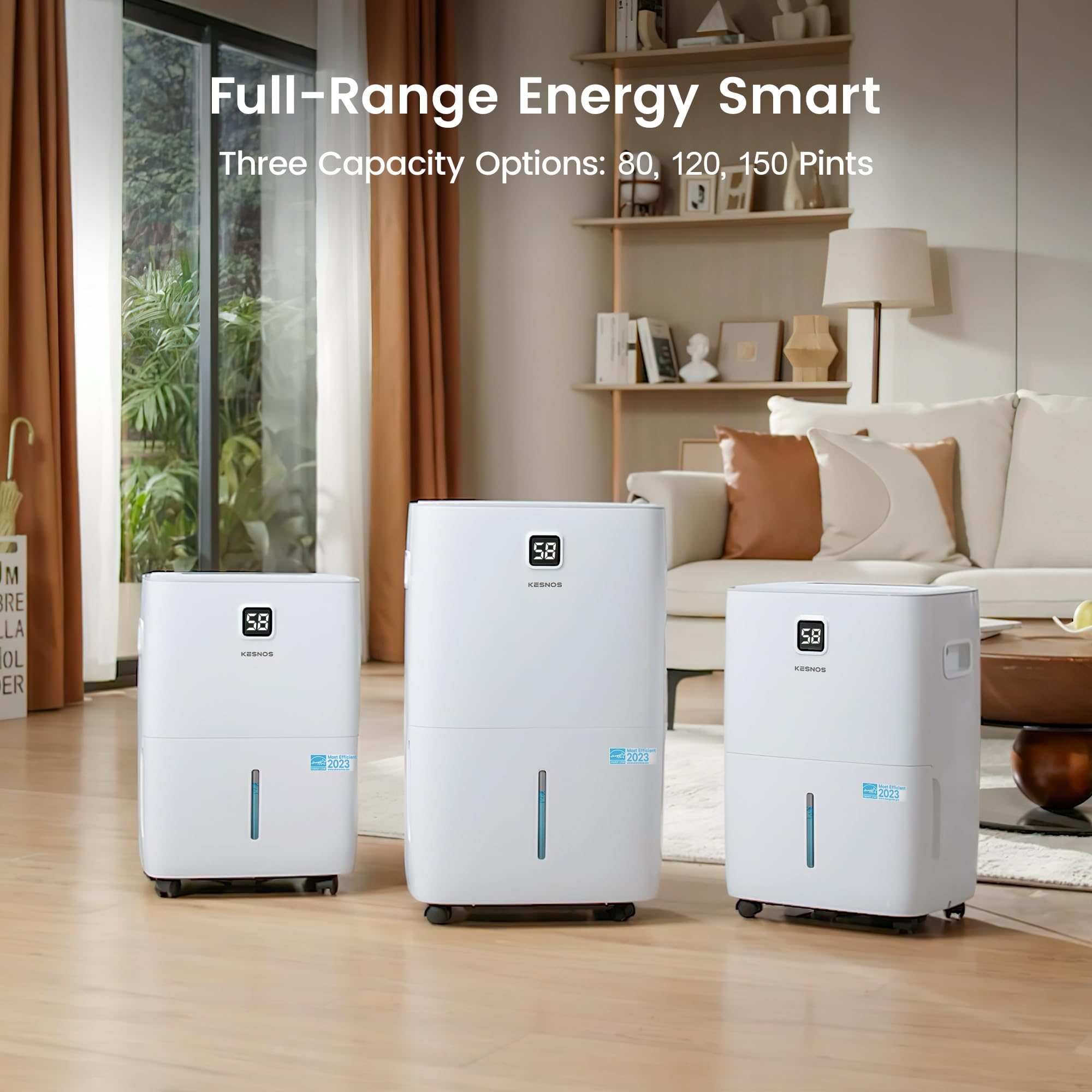 Kesnos etiqueta Energy Star visible, eficiencia energética certificada