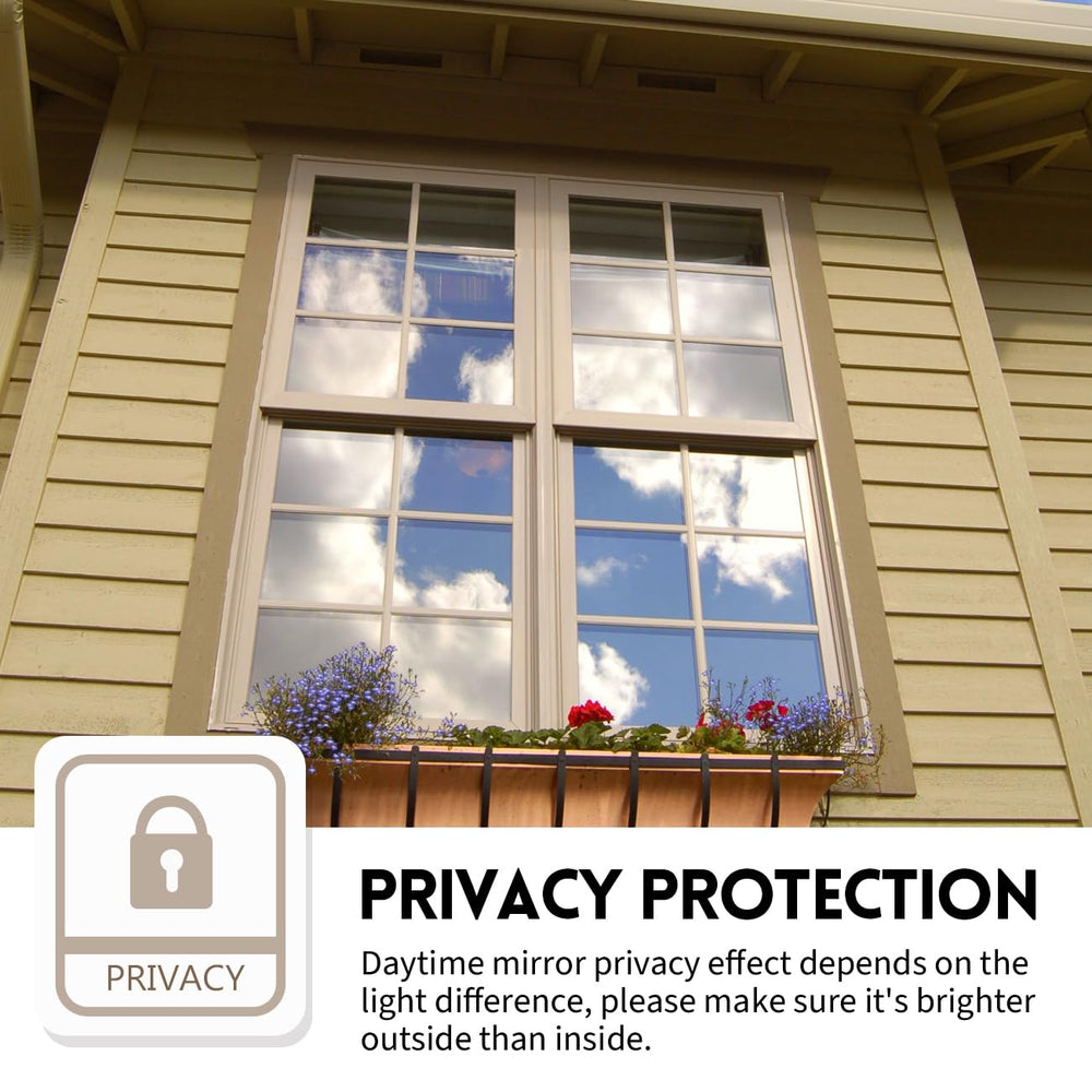 KESPEN WINDOW FILMS primer plano de la textura reflectante que reduce brillo y calor