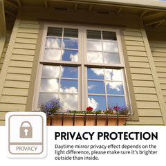 KESPEN WINDOW FILMS primer plano de la textura reflectante que reduce brillo y calor
