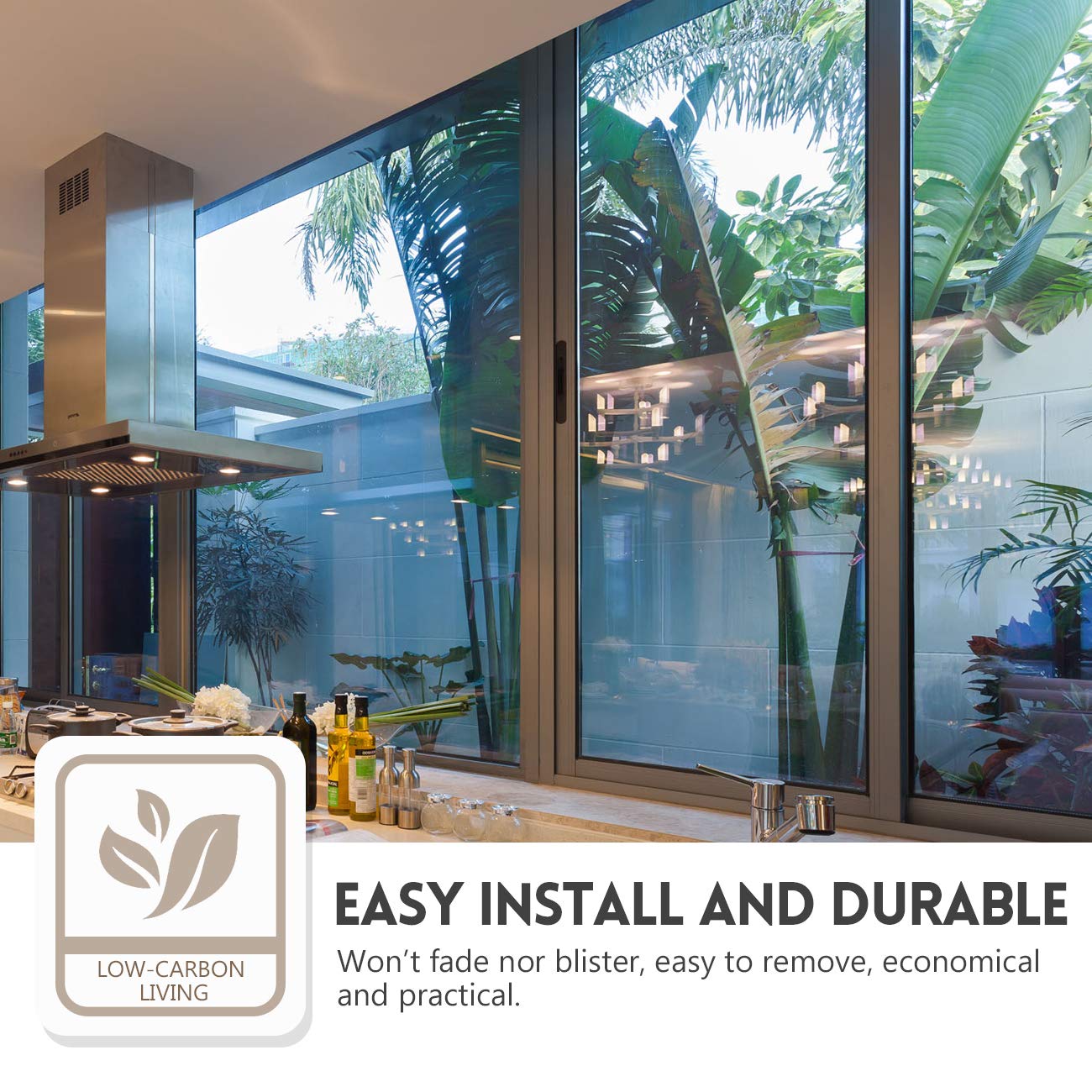 KESPEN WINDOW FILMS embalaje completo con rollo y accesorios para instalación