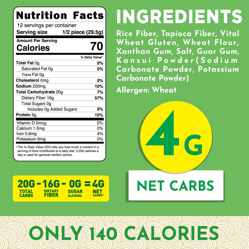 Keto Naturals fideos en salteado con verduras para receta baja en carbohidratos