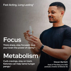 Ketone Iq shot abierto listo para beber, proporciona energía sin cafeína