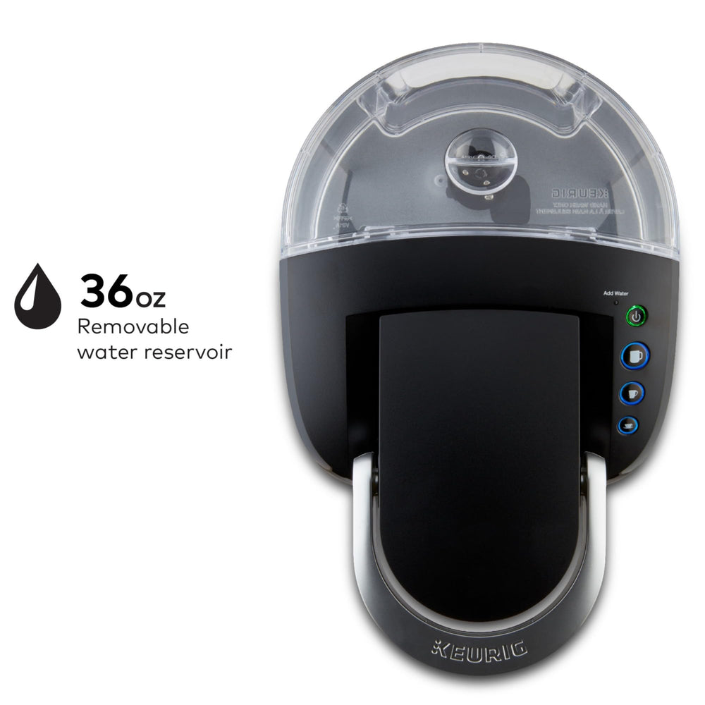 Keurig K-Compact apertura para insertar K-Cup y preparar en segundos