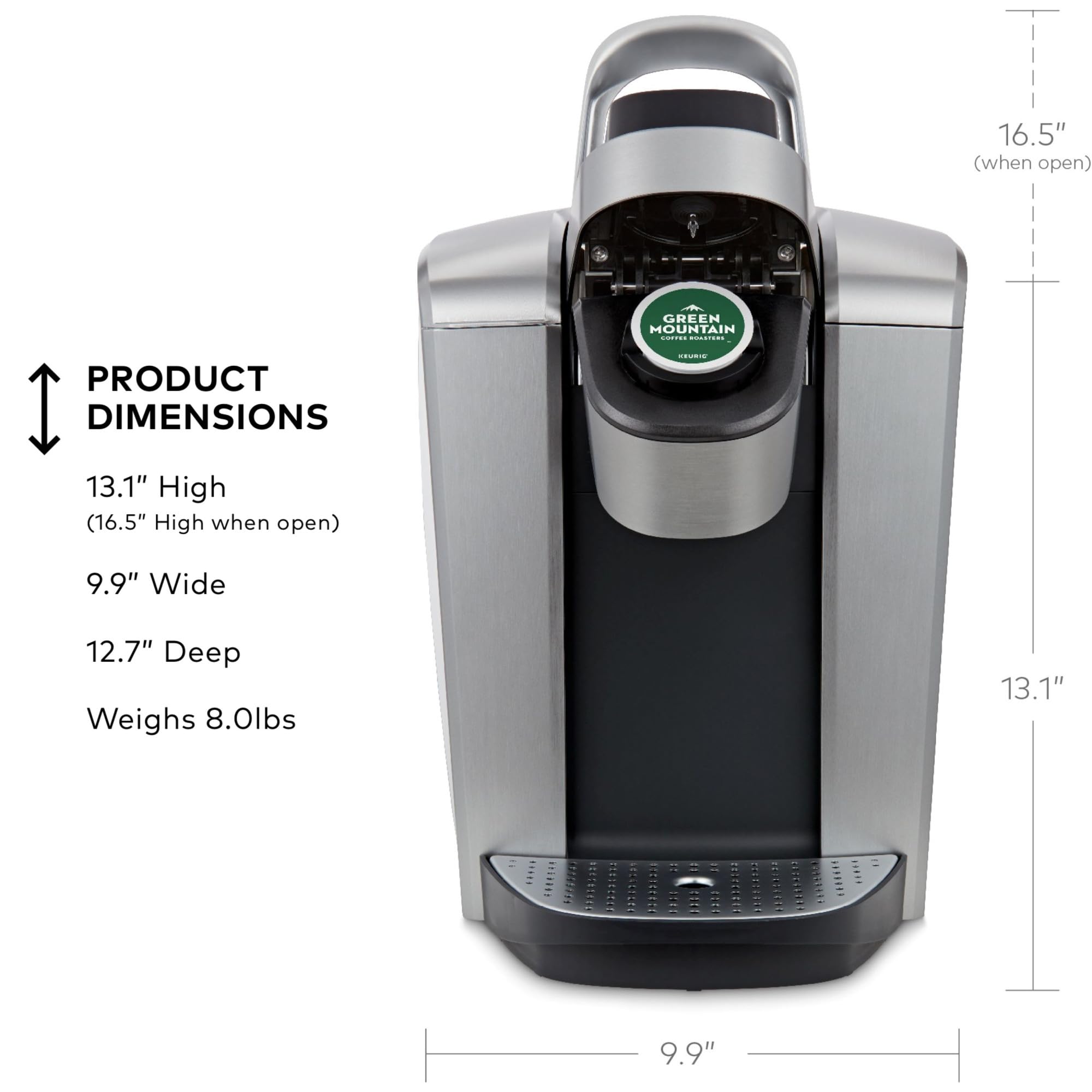 Keurig K-Elite en cocina estilo de vida facilitando rutinas matutinas