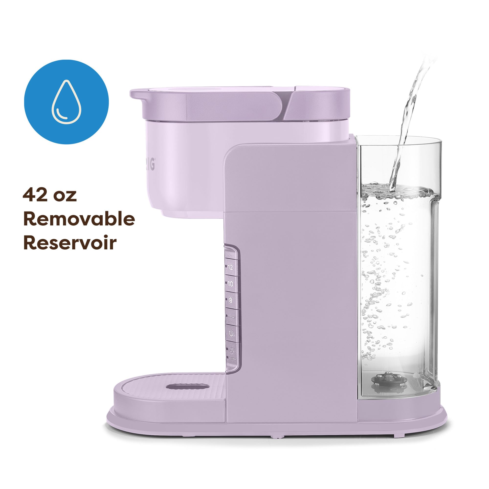 Keurig bandeja de goteo retirada compatible con vaso de viaje alto