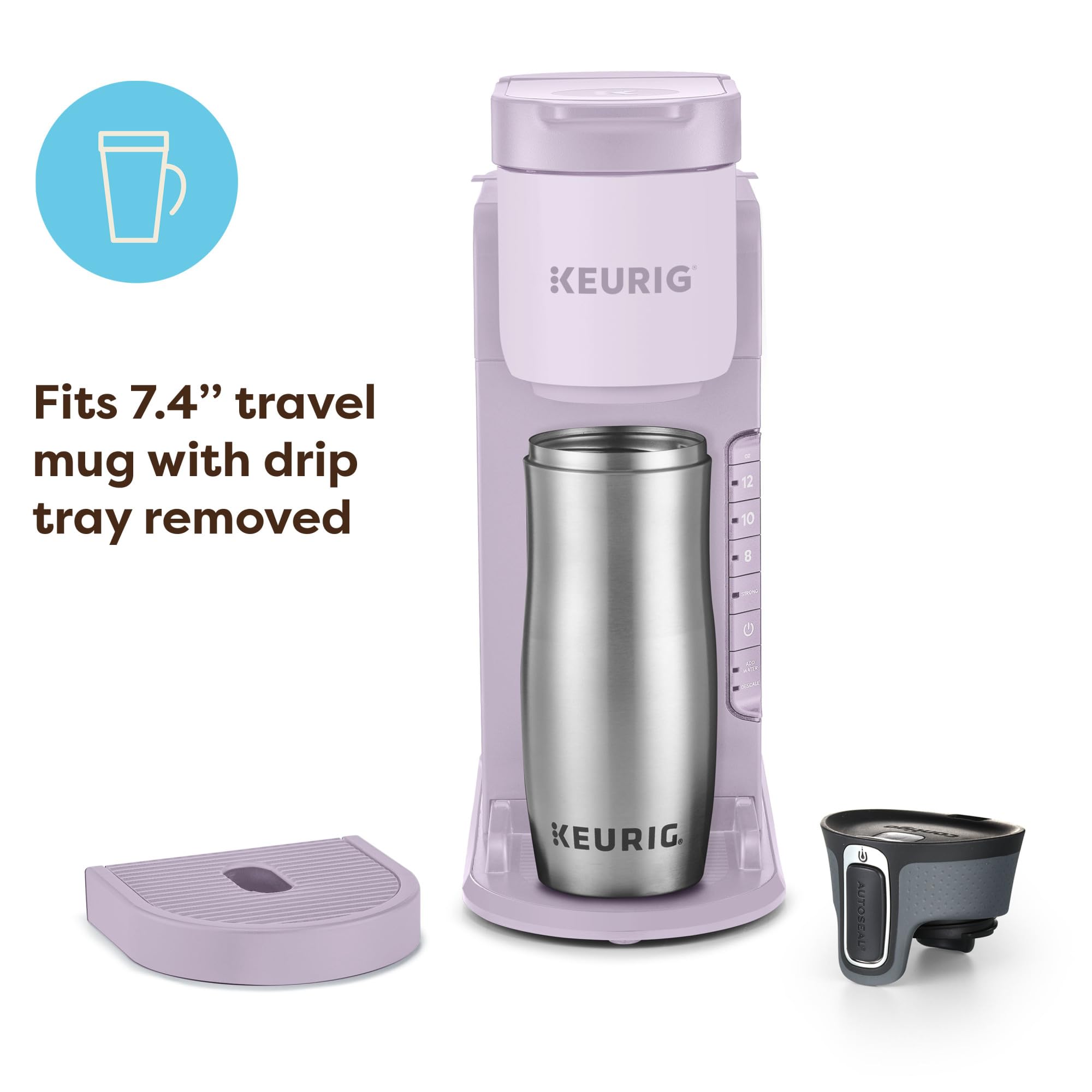 Keurig K-Express en cocina moderna preparando café, conveniencia diaria