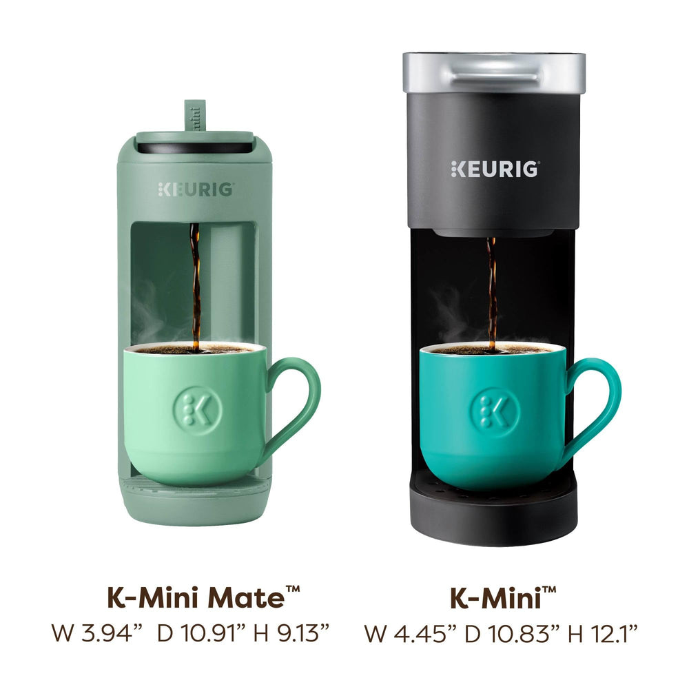 Keurig K-Mini Mate cuerpo compacto ideal para espacios pequeños