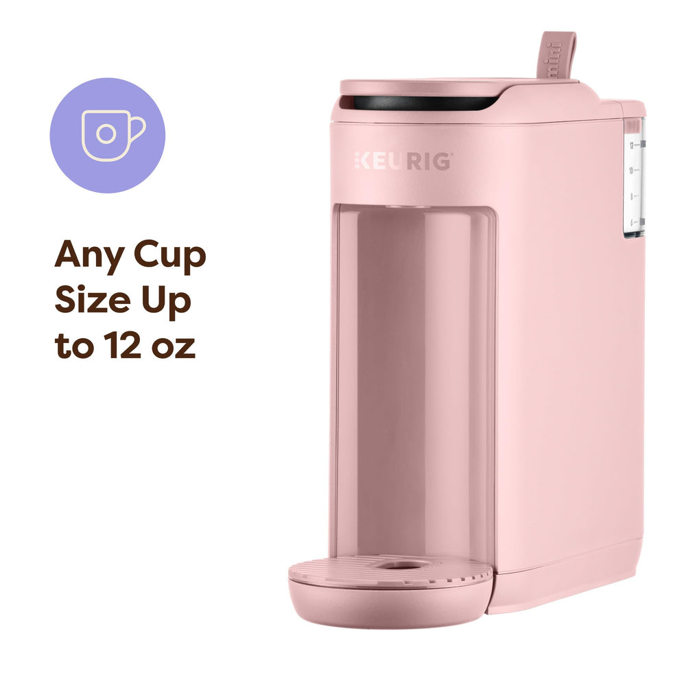 Keurig K-Mini Mate bandeja extraíble, facilita limpieza y ajuste de taza