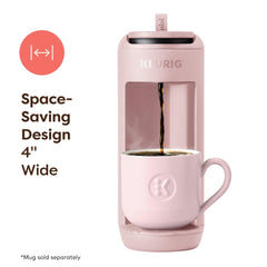 Keurig K-Mini Mate perfil estrecho, ocupa poco espacio en encimera