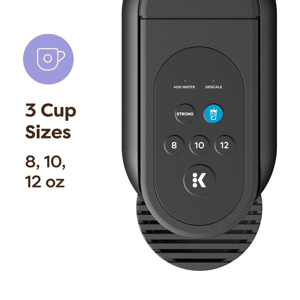 Keurig K-Mini Mate Plus ranura de cápsulas K-Cup para uso rápido y limpio
