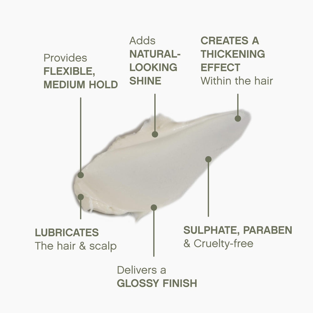 KEVIN.MURPHY manos aplicando pasta para peinar con tacto flexible