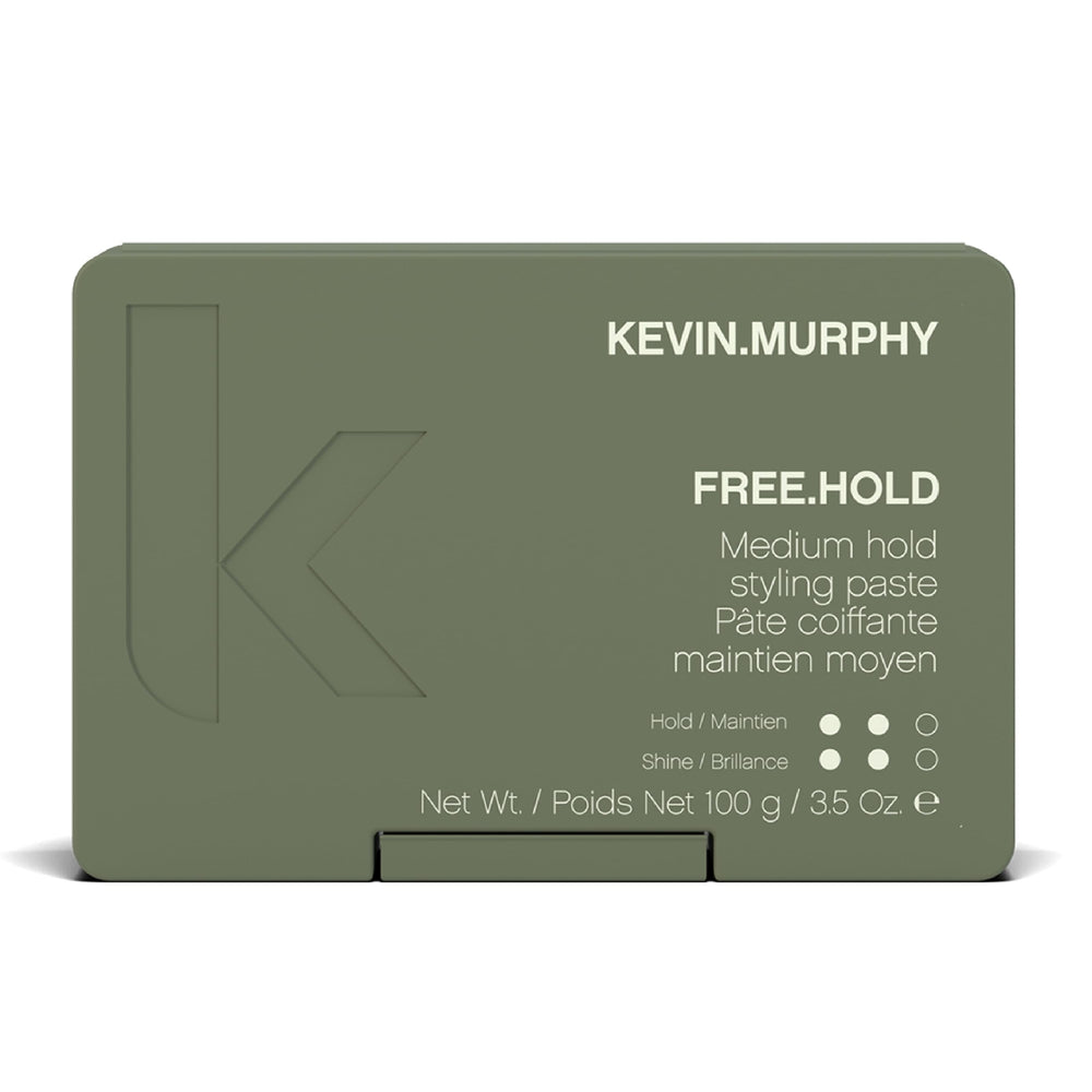 KEVIN.MURPHY envase frontal mostrando diseño y tamaño práctico