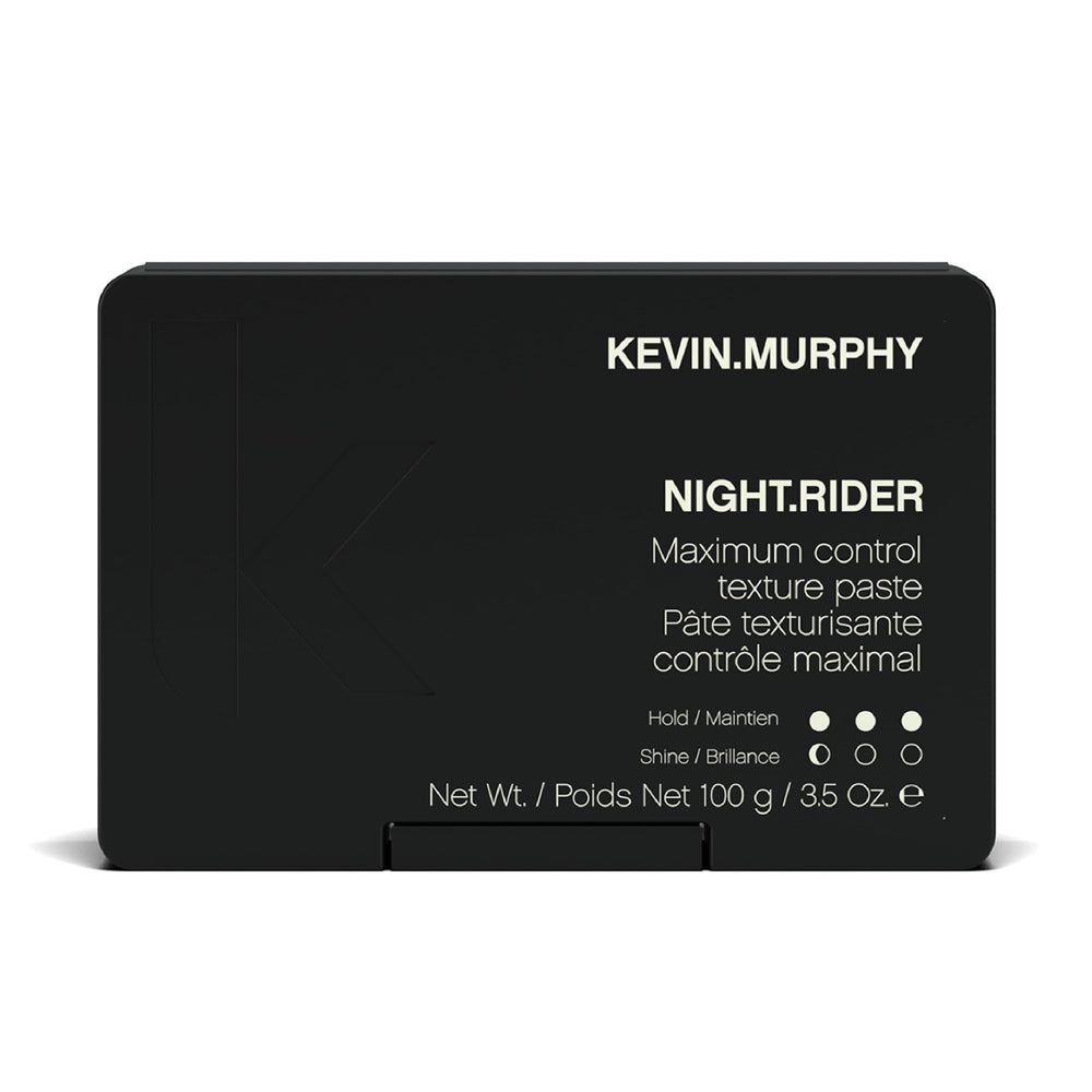 KEVIN.MURPHY envase frontal NIGHT.RIDER mostrando diseño y fijación fuerte