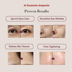 ki cosmetics textura del serum visible en piel, aporta hidratación intensa