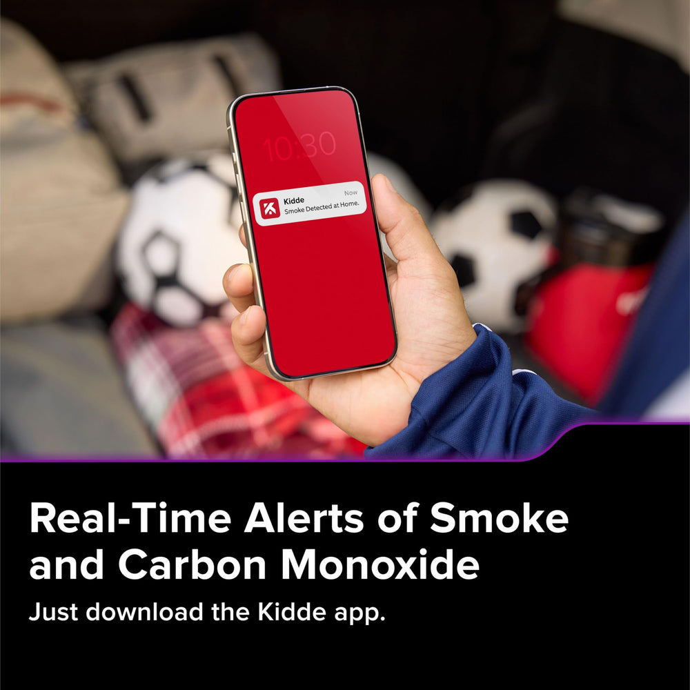 Kidde primer plano del sensor que mejora detección y reduce falsas alarmas