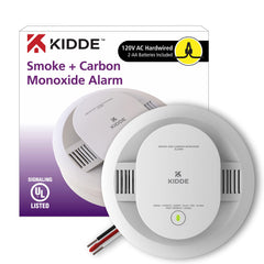 Kidde frontal montado mostrando diseño y protección clara