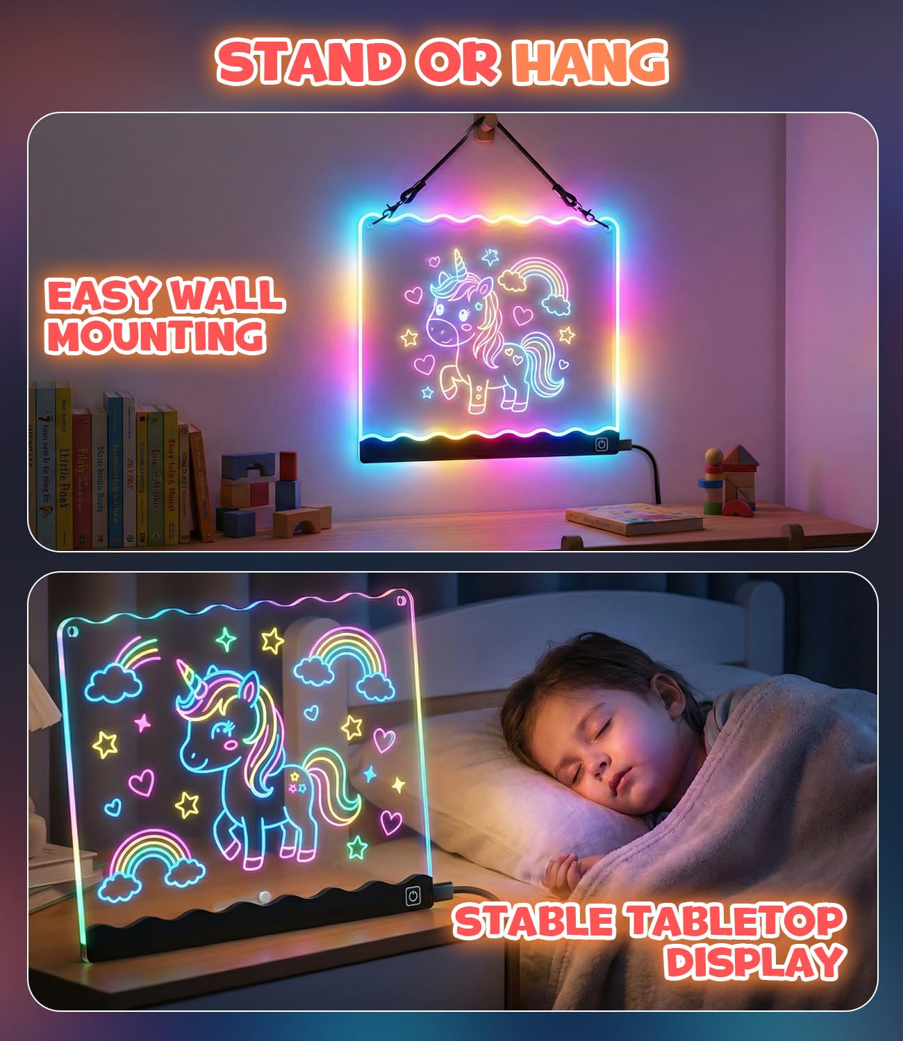 KiddyFunpals plantillas de unicornio y guías creativas incluidas