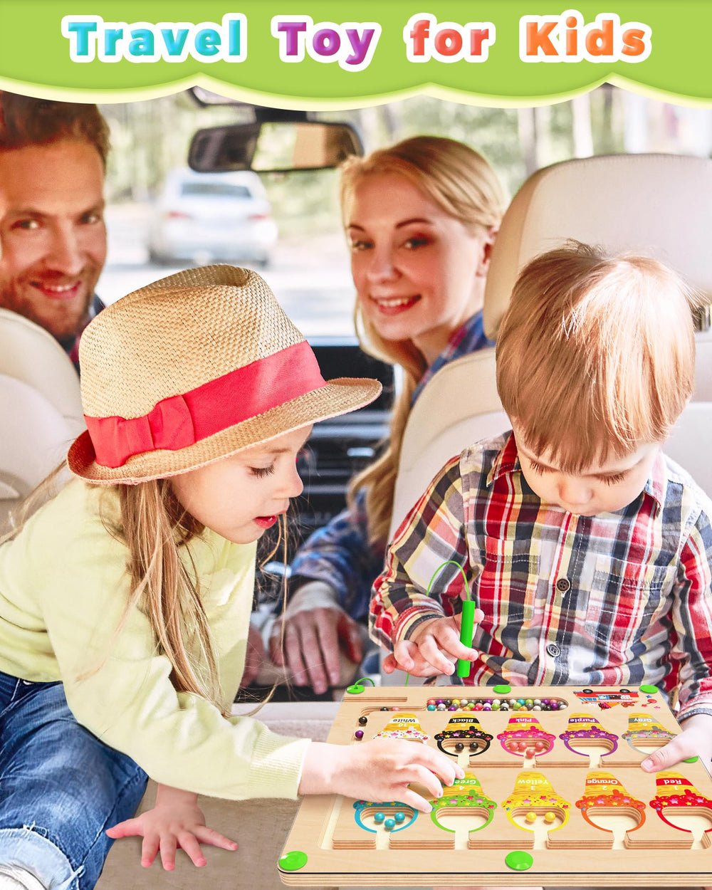 Kidific comparación tamaño con manos de niño para mostrar escala y facilidad de transporte