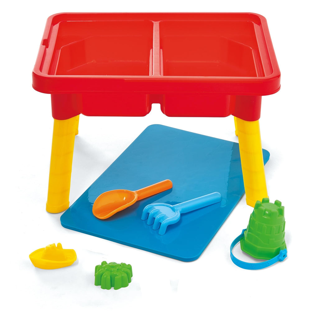 Kidoozie boat and crab stamp detail promoting imaginative beach play