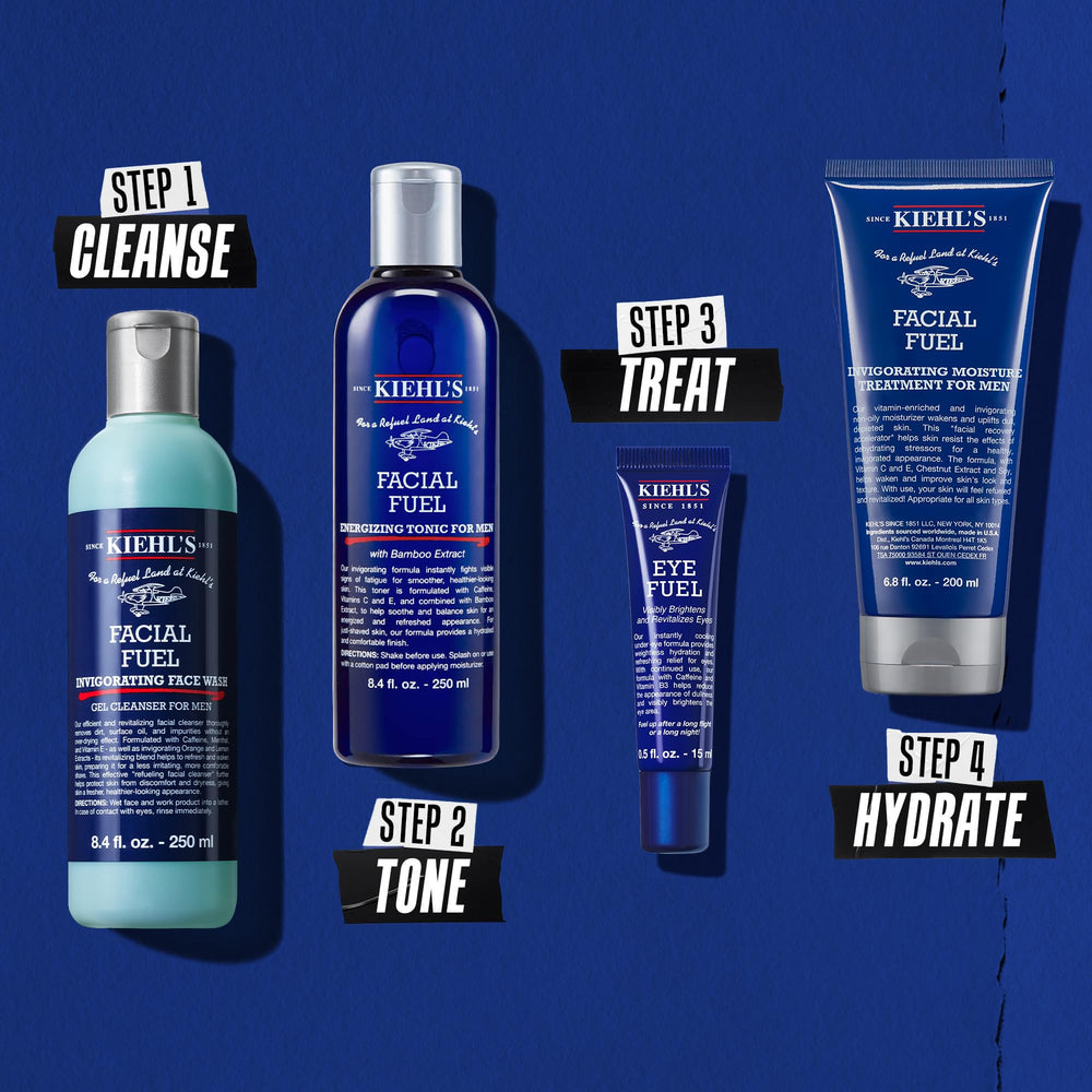 Kiehl's demostración de absorción ligera aportando frescura