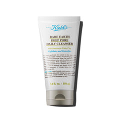 Kiehl's limpiador frente del envase mostrando el diseño y uso práctico